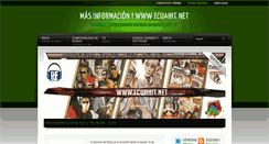 Desktop Screenshot of ecuahit.net